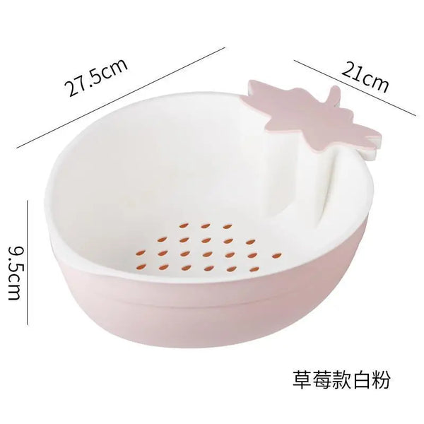 Double-Layer Kitchen Drain Basket