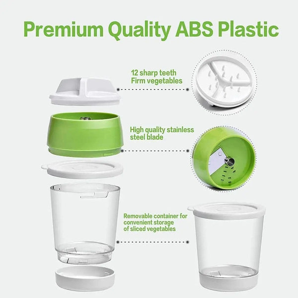 Manual Spiral Cutter Vegetable Cutter Vegetable Cutter