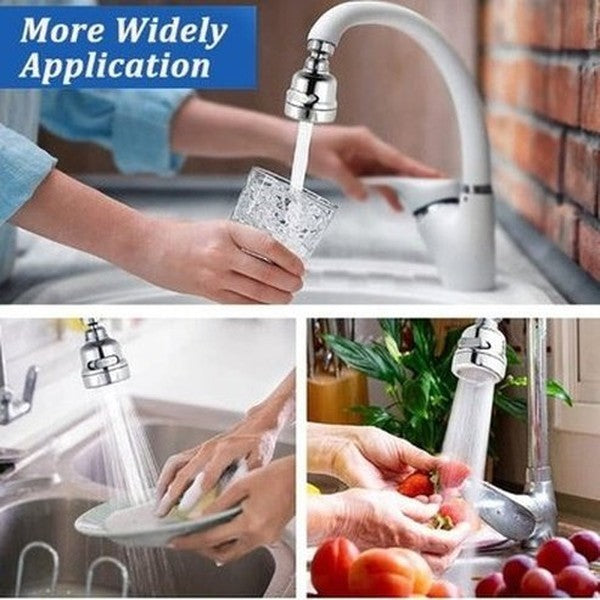 Kitchen Faucet Adapter 3 Modes Faucet Splash Filter Nozzle Bathroom Water Saving Bubble Home Faucet Extender 360° Rotatable Diffuser. Type: Faucet Aerators.