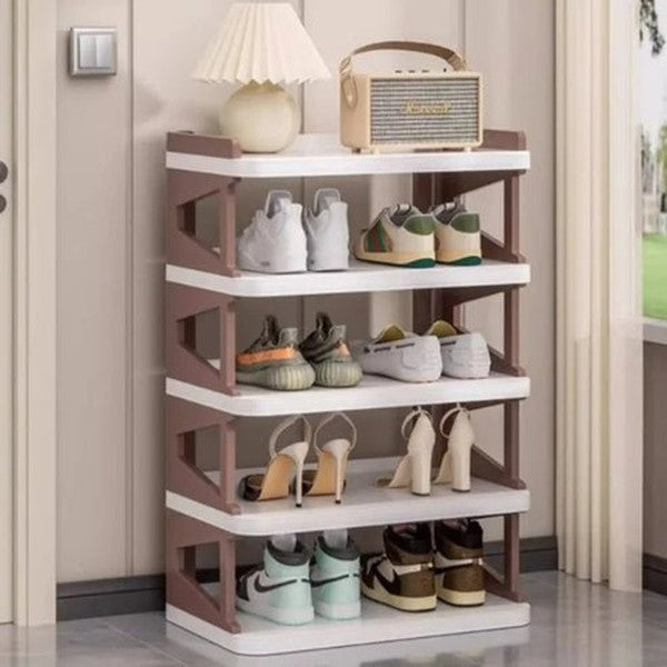 Modern Minimalist Layered Shoe Storage Organizer