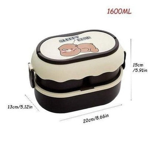 Bento Box For Kids bowl with spoon