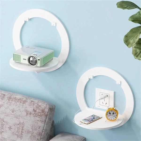 Wall-Mounted Bedside Storage Rack