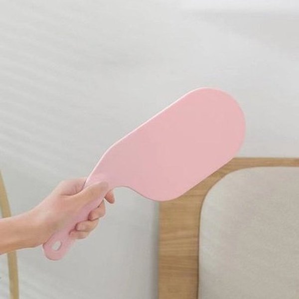 Quick and Easy Bed Making Mattress Raiser, Ergonomic Mattress Wedge Raiser, Bed Making Tool. Material: Plastic. Color: Pink. Product Type: Home Decor