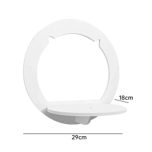 Wall-Mounted Bedside Storage Rack