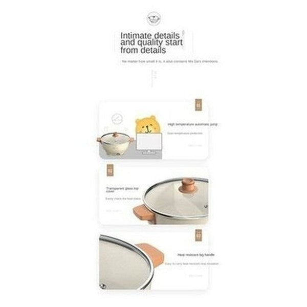 Bear Electric Hot Electric Boiling Pot 5 Liters Capacity Mandarin Duck Adjustable Fire Power Hotpot Cooker Cooking Pot. Cookware. Type: Casserole Dishes.