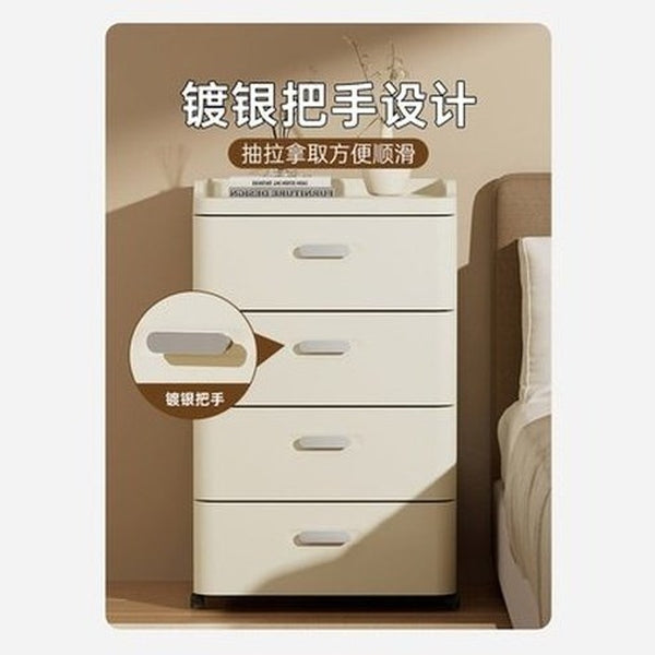 Multipurpose Drawer-Styled Nightstand Bedside Table Living Room Children's Toy Finishing Artifact Bedroom Small Clothes Storage Cabinet. Type: Nightstands
