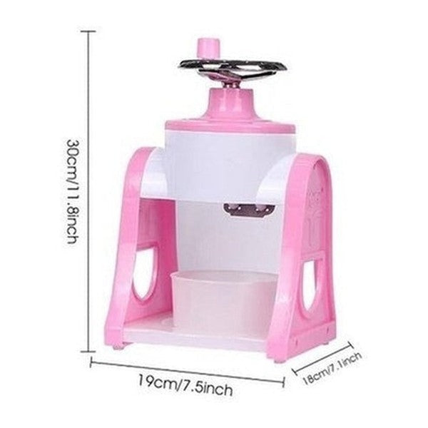 Portable Ice Blenders Tools Multi-function Kitchen Supplies Manual Ice Crusher Hand Shaved Ice Machine. Kitchen Appliances. Type: Ice Crushers & Shavers.