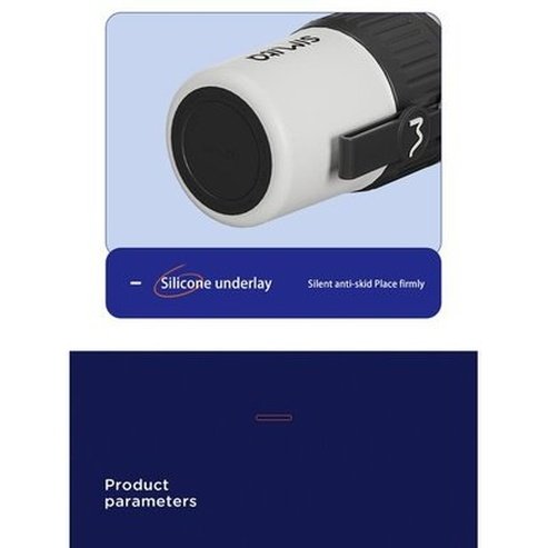 Non-slip Portable Coffee cup with lifting rope