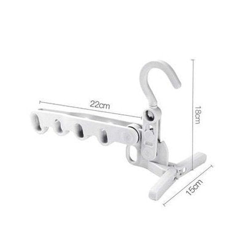 Foldable Plastic Suit Coat Closet Organizer Hanger