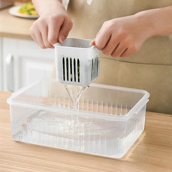 Refrigerator Food Storage Containers with Lids
