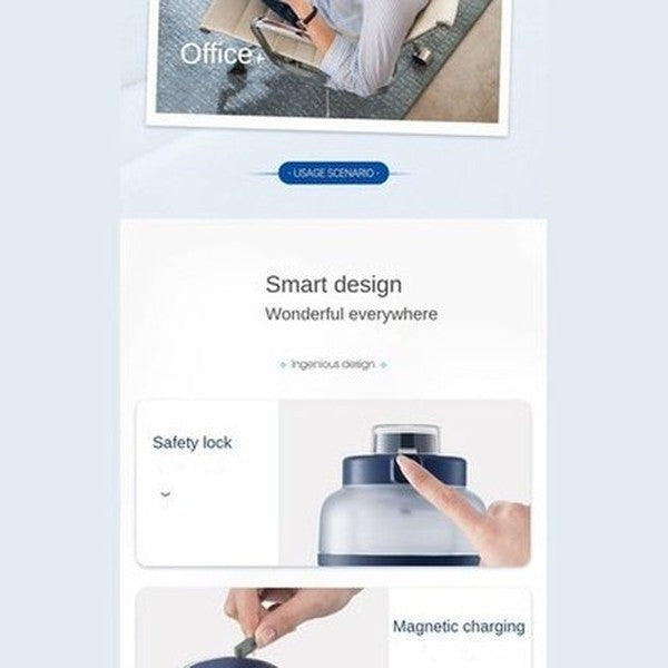 1000ML Portable Blender Bottle 70W Powerful Fresh Juice Blender 2 In 1 Accompanying Cup Orange Juicer Mixers Electric Blender. Type: Food Mixers & Blenders.