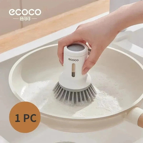 Ecoco Dish Cleaning Brushes, Long Kitchen Handle Household Cleaning Brush