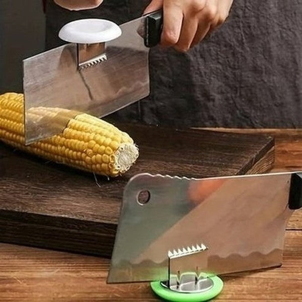 5pcs Stainless Steel Knife Cap Holder Knife Back Handguard Auxiliary Fish Scale Planer Booster Kitchen Gadget Accessories Home. Type: Kitchen Tools and Utensils.