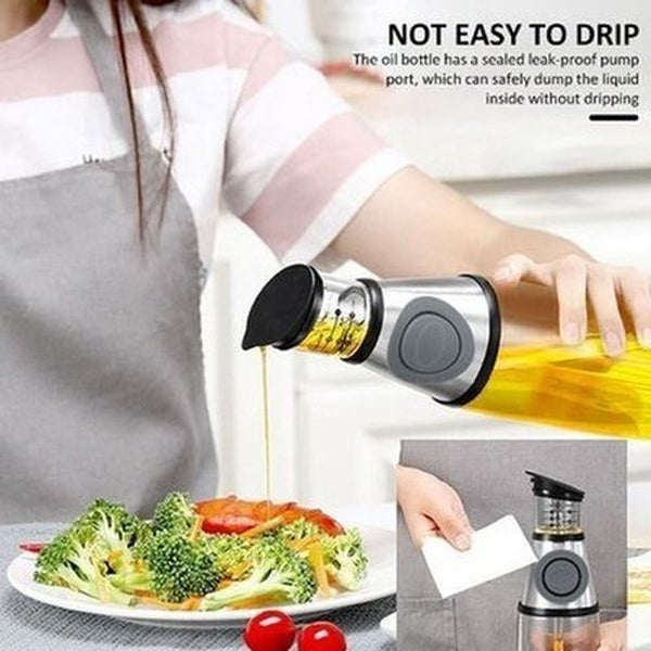 Olive Oil and Vinegar Sprayer Dispenser Bottle Glas