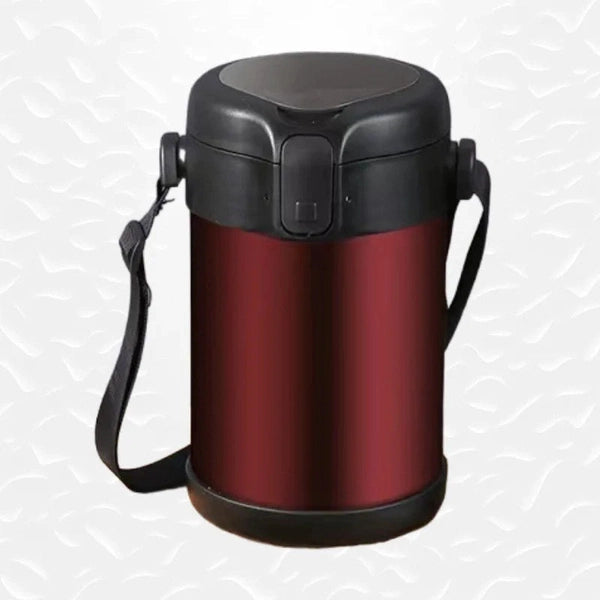 Lunch Box with Spoon and Fork