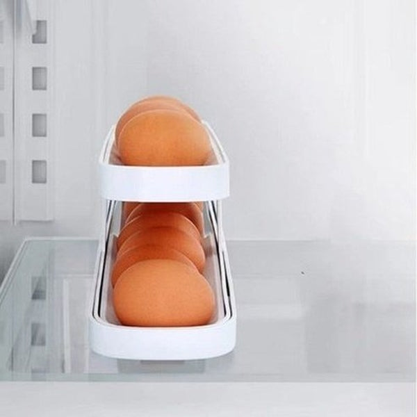 Sliding Egg Dispenser Fridge Organizer