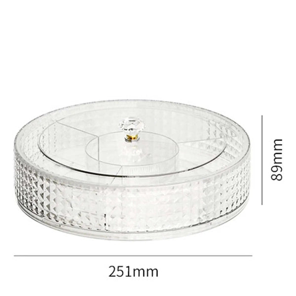 Green Serving Dish Snack Storage Tray