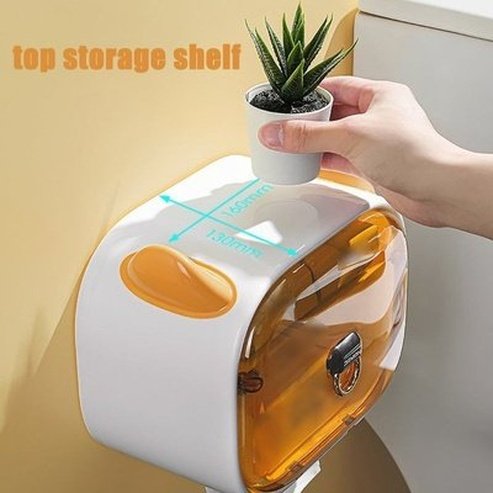 Little Devil Shape Toilet Paper Holder Wall-Hanging Tissue Box Bathroom Shelf Punch-Free Paper Towel Dispenser. Bathroom Accessories. Type: Toilet Paper Holders.