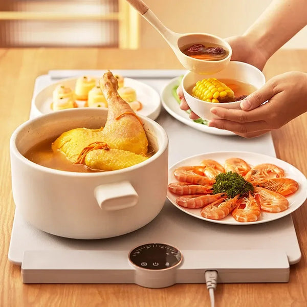 Multifunctional Folding Heated Dining Table