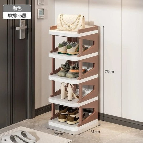 Modern Minimalist Layered Shoe Storage Organizer