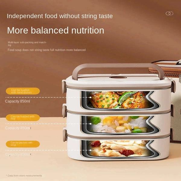 Stainless Steel Thermal Bento Lunch Box