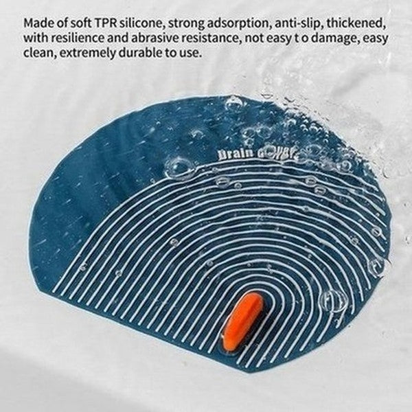 Bathroom Pipe Drain Cover Odor Protector Soft Silicone Pad Toilet Seal Anti Odor Hair Catcher Sewer Drain Cover Kitchen Sink Bathtub. Type: Drain Covers & Strainers