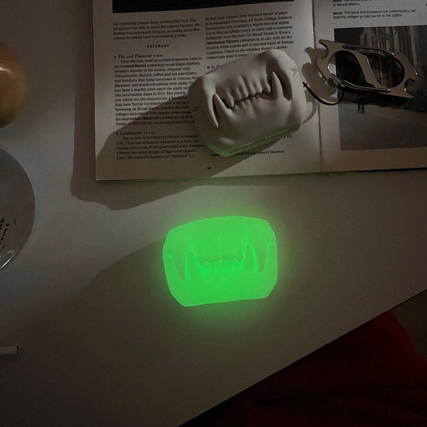 3D Cartoon Horrible Tiger Teeth Silicone Protective Case for AirPods