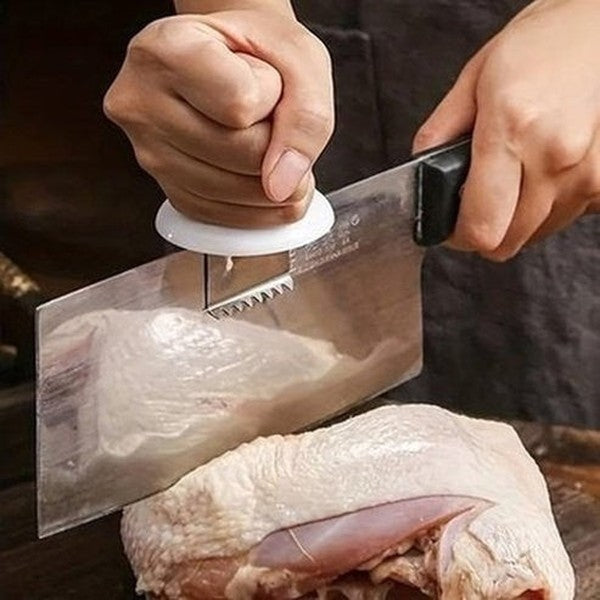 5pcs Stainless Steel Knife Cap Holder Knife Back Handguard Auxiliary Fish Scale Planer Booster Kitchen Gadget Accessories Home. Type: Kitchen Tools and Utensils.