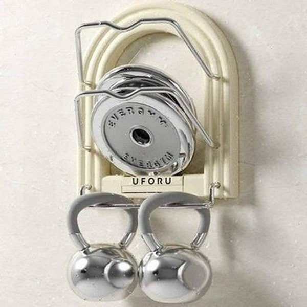 Practical Wall Hanging Pot Cover Rack for Kitchen Organization