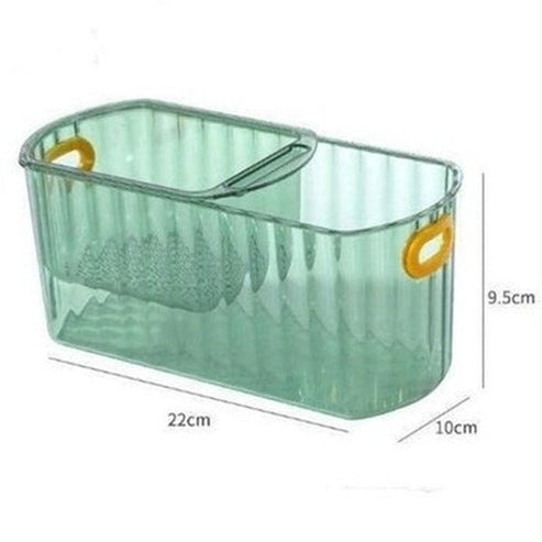 Double Storage Box for Snacks Nuts Fruit Seeds Shells