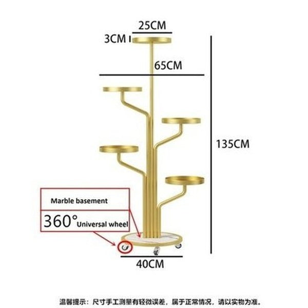 Simple Modern Living Room Floor Type Indoor Iron Flower Pot Frame Balcony Fleshy Plant Layer Rack. Decor. Type: Garden Pot Saucers & Trays.