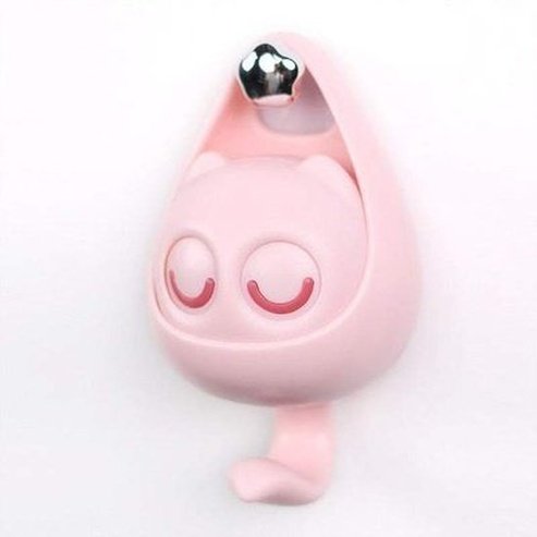 Cute Cartoon Big Owl Blinks Eyes Hook Storage Key