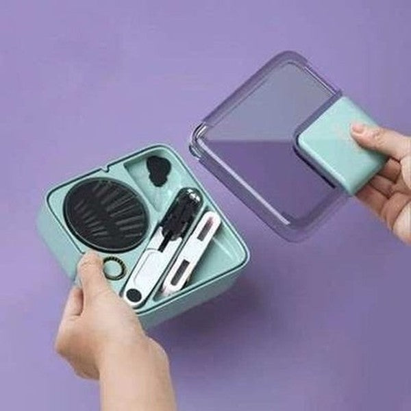 21-piece sewing box, practical small and simple set