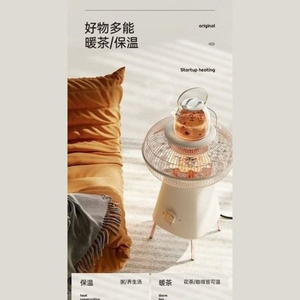 Small Solar Heater Household Energy Saving Air Heater Small Silent Carbon Fiber Heating Oven Electric Fireplace Gifts to Mother noises: Mute Use: Bedroom.