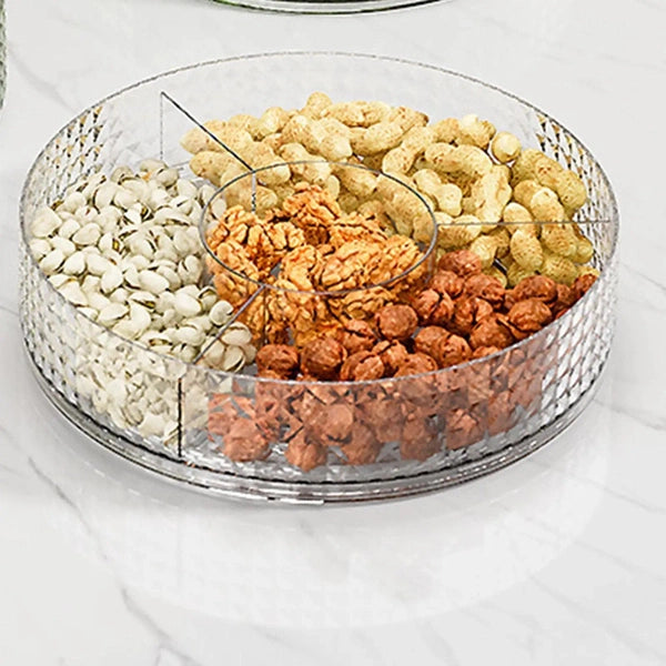 Green Serving Dish Snack Storage Tray