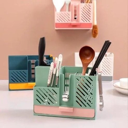 Drain Holder Organizer for kitchen utensils, knives, cutlery. Kitchen tools and utensils. Kitchen organizers. Kitchen Utensil Holders & Racks