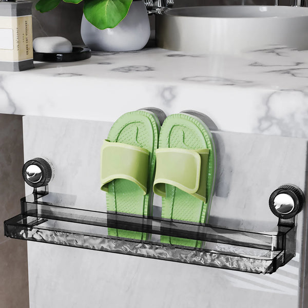 Suction Cup Retractable Slipper Rack