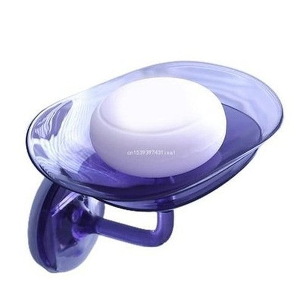 Wall-Mounted Flower Shape Soap Storage Dish Drain Soap Box Drain Free Punching Soap Drainage Rack. Bathroom Accessories. Type: Soap Dishes & Holders.