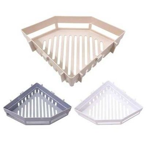 Simple Corner Shower Shelf