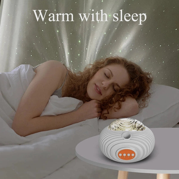 Galaxy Projector Night Light – Rotating Starry Sky Planetarium Lamp