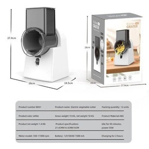 Automatic Electric Multifunctional Vegetable Slicer Cutter