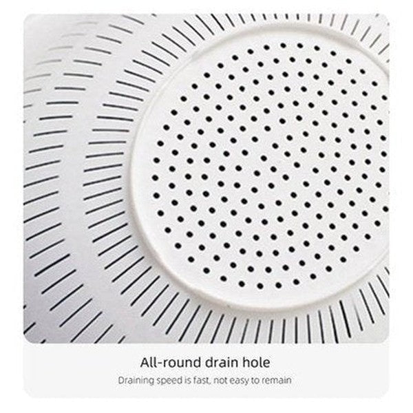 Rotatable Double-layer Food Washing Colander