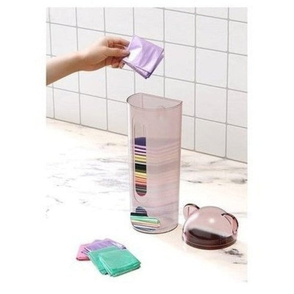 Wall Hanging Garbage Bag Organizer Box Large Capacity Removable Storage Box for Underwear Socks Storage Organizer. Type: Kitchen Utensil Holders & Racks.