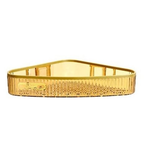 Acrylic Bathroom Corner Shelf, Wall-Mounted Storage Rack for Toilet Shower Room Washroom Sink, Space Saving Organizer