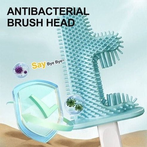 Wall Mount Toilet Brush Holder Quick Dry Cactus Toilet Brush No Dead Angle Leakproof Water Belt Base Soft Flat Head. Bathroom Accessories: Toilet Brushes and Holders.