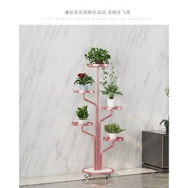 Gold Modern Five Tier Planter