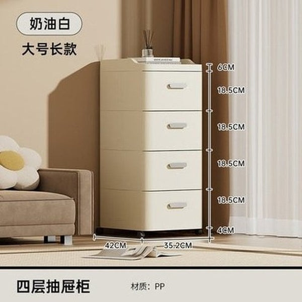 Multipurpose Drawer-Styled Nightstand Bedside Table Living Room Children's Toy Finishing Artifact Bedroom Small Clothes Storage Cabinet. Type: Nightstands