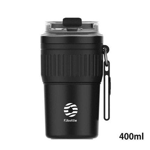 Non-slip Portable Coffee cup with lifting rope