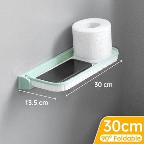 Shelves No Drill Organizer Wall-mounted Shower Storage Rack Drain Abs Rack Wall Storage Rack. Bathroom Accessories. Type: Bathroom Accessory Mounts.