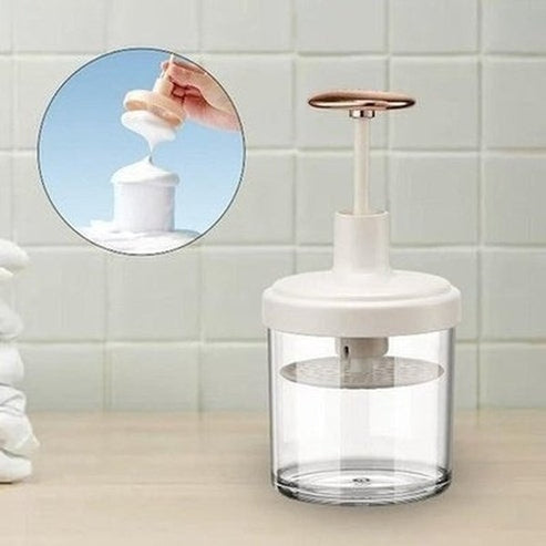 1PC Portable Face Wash Foam Machine Shampoo Body Soap Foam Machine Facial Cleanser Foam Cup Facial Cleansing Tools. Personal Care. Cosmetics. Type: Makeup Tools.